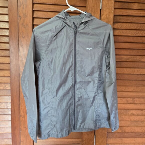 Mizuno Japan Engineered Katara Running Jacket. Size Small. Grey. Lightweight. - Picture 1 of 5